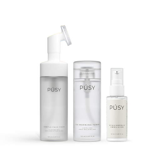 Three-phase Care: Face Foam, Toner & Emulsion